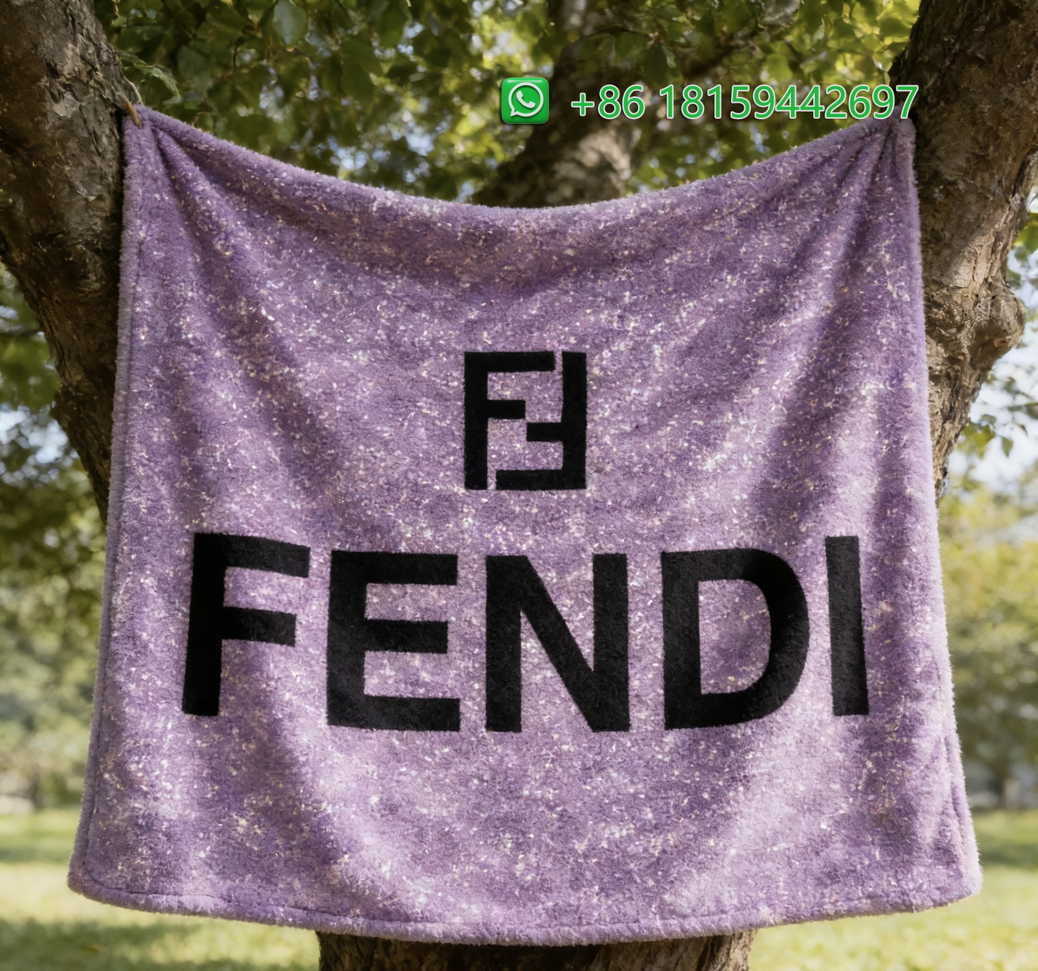 Fendi Throw Blankets